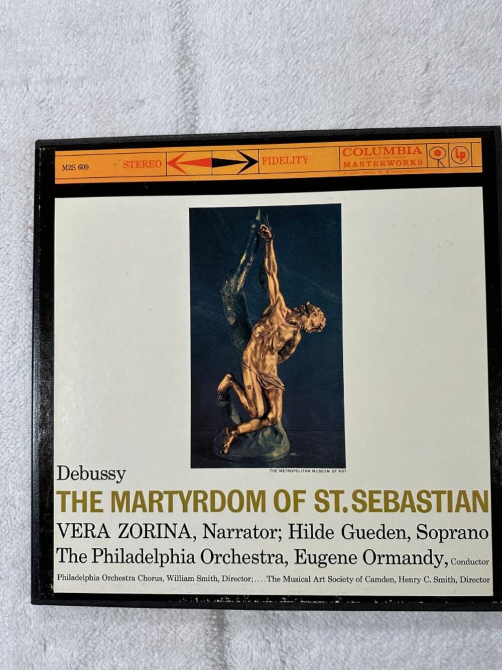 Debussy The Martyredom Of St. Sebastian 1960 LP Columbia Masterworks Classical